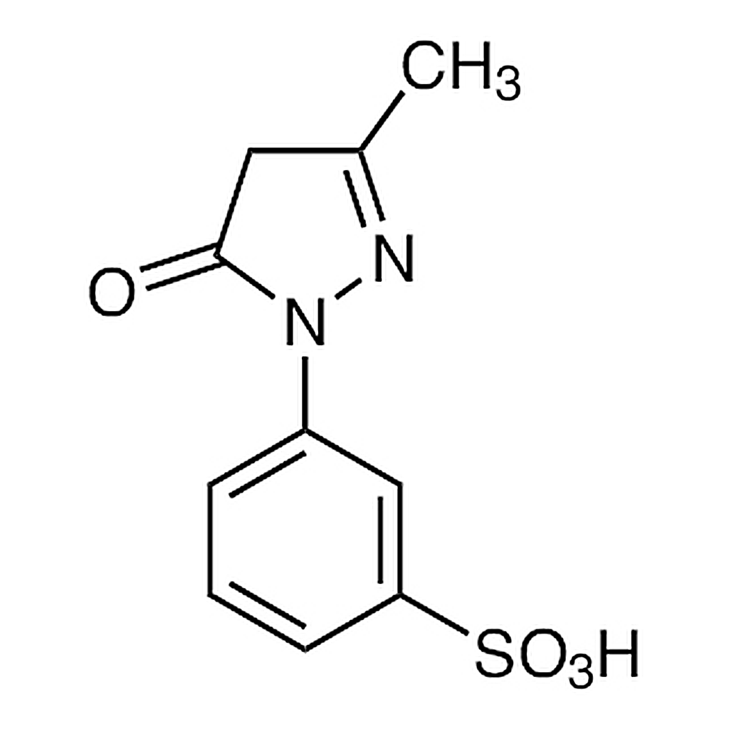 TCI 3-(3-Methyl-5-oxo-4,5-dihydro-1H-pyrazol-1-yl)benzenesulfonic Acid