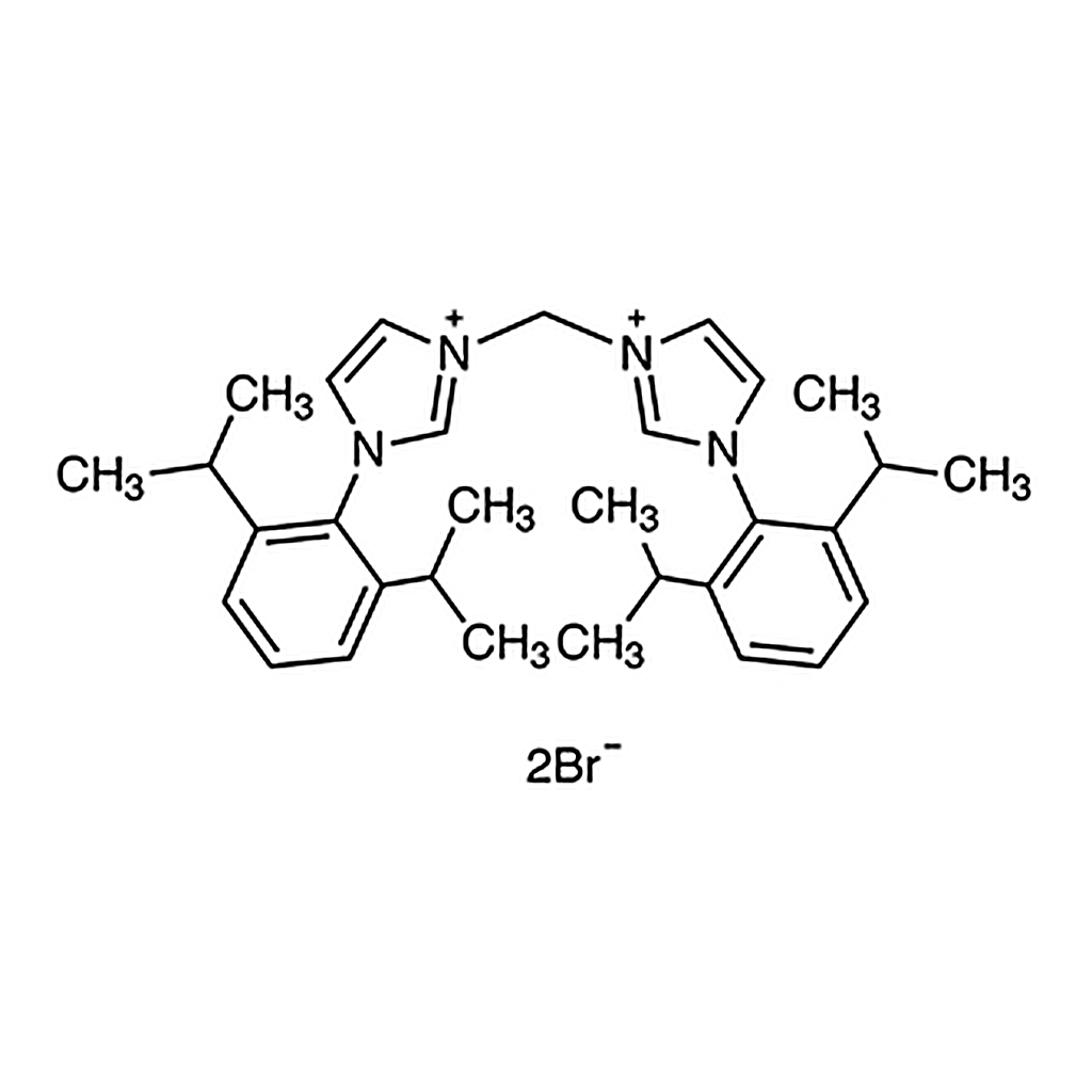 TCI 3,3'-Methylenebis[1-(2,6-diisopropylphenyl)-3-imidazolium Bromide]