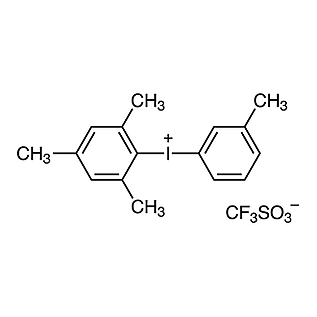TCI (3-Methylphenyl)(2,4,6-trimethylphenyl)iodonium Trifluoromethanesulfonate
