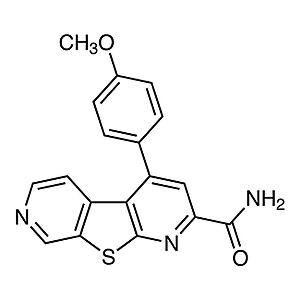 TCI 4-(4-Methoxyphenyl)thieno[2,3-b:5,4-c']dipyridine-2-carboxamide