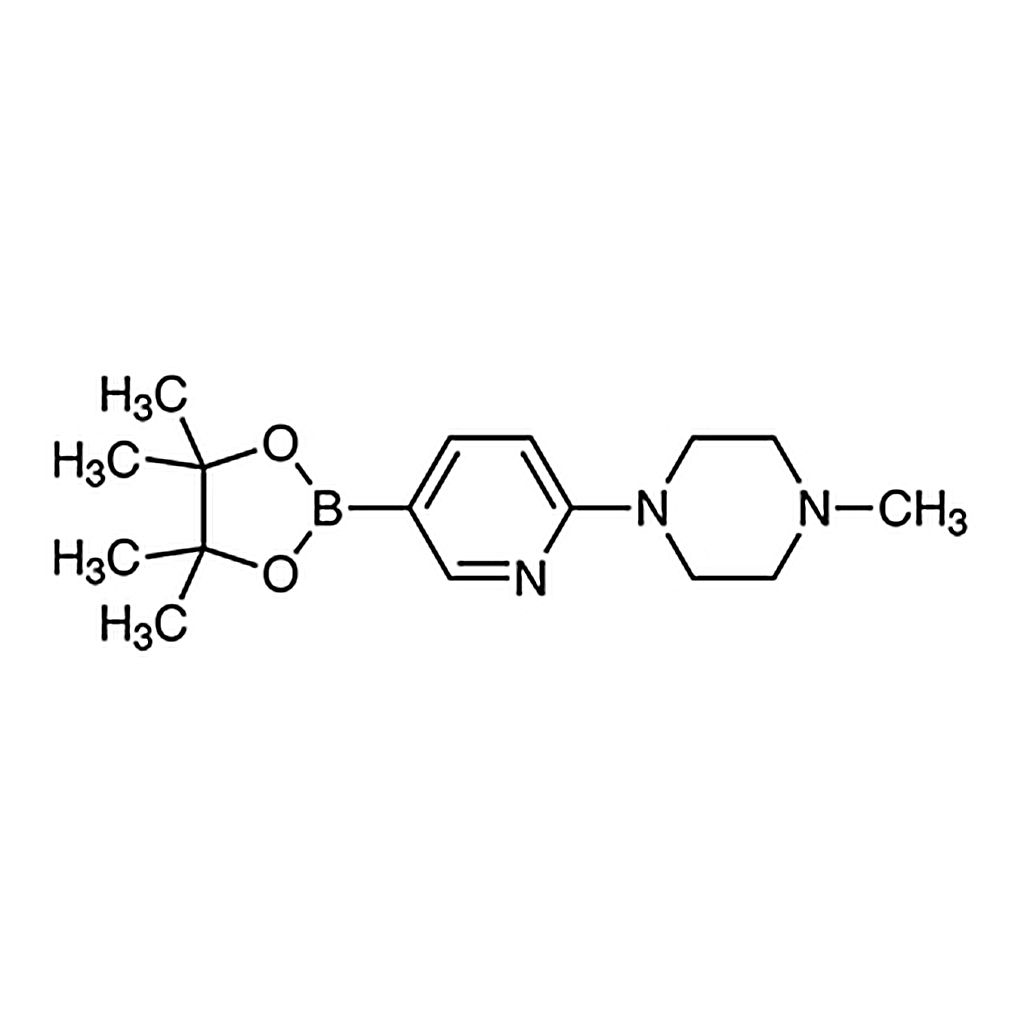 TCI 1-Methyl-4-[5-(4,4,5,5-tetramethyl-1,3,2-dioxaborolan-2-yl)pyridin-2-yl]piperazine