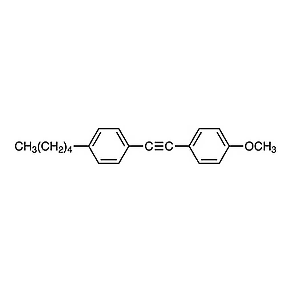 TCI 1-(4-Methoxyphenyl)ethynyl-4-pentylbenzene