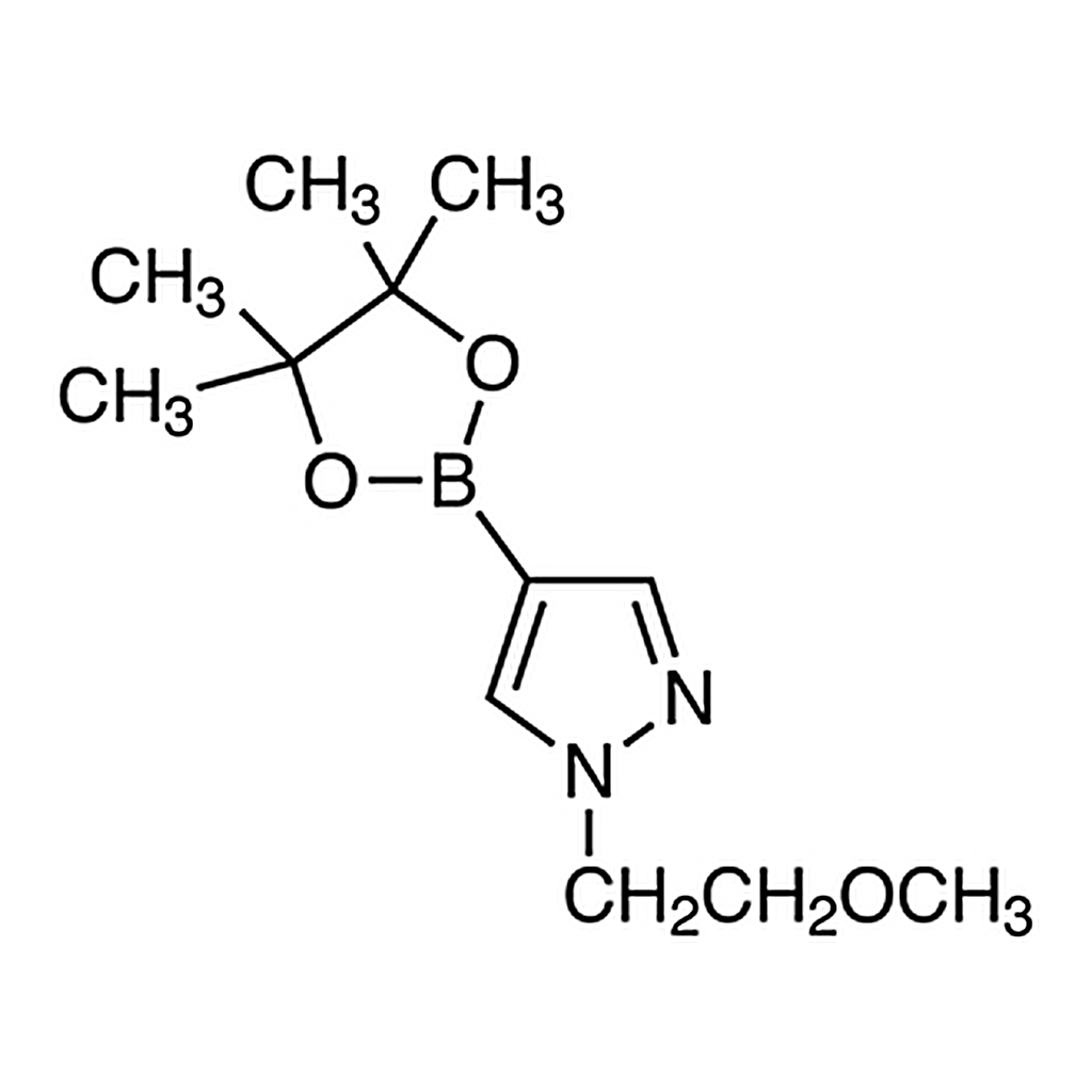 TCI 1-(2-Methoxyethyl)-4-(4,4,5,5-tetramethyl-1,3,2-dioxaborolan-2-yl)-1H-pyrazole