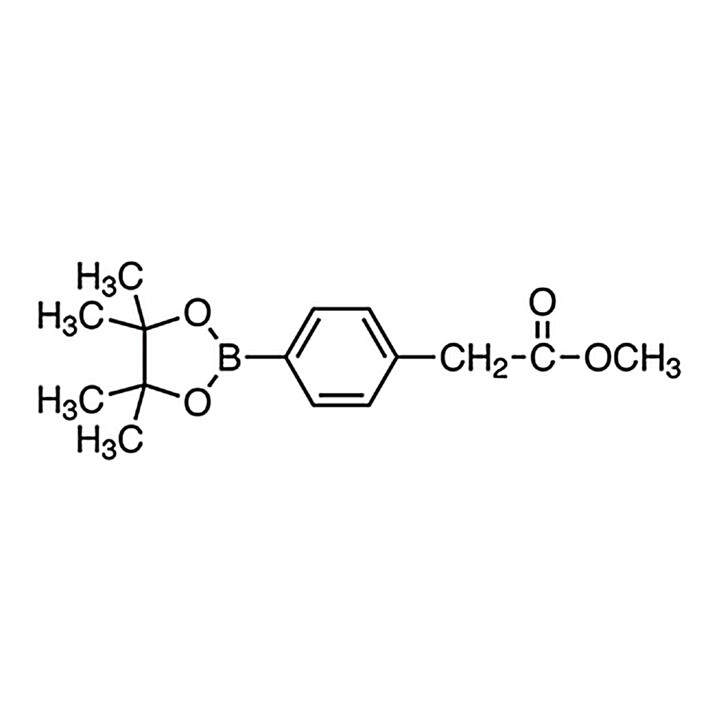 TCI Methyl 2-[4-(4,4,5,5-Tetramethyl-1,3,2-dioxaborolan-2-yl)phenyl]acetate