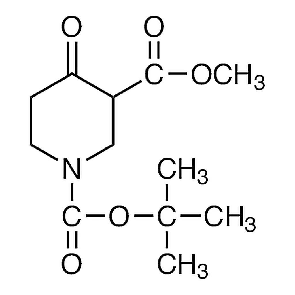 TCI 1-tert-Butyl 3-Methyl 4-Oxopiperidine-1,3-dicarboxylate