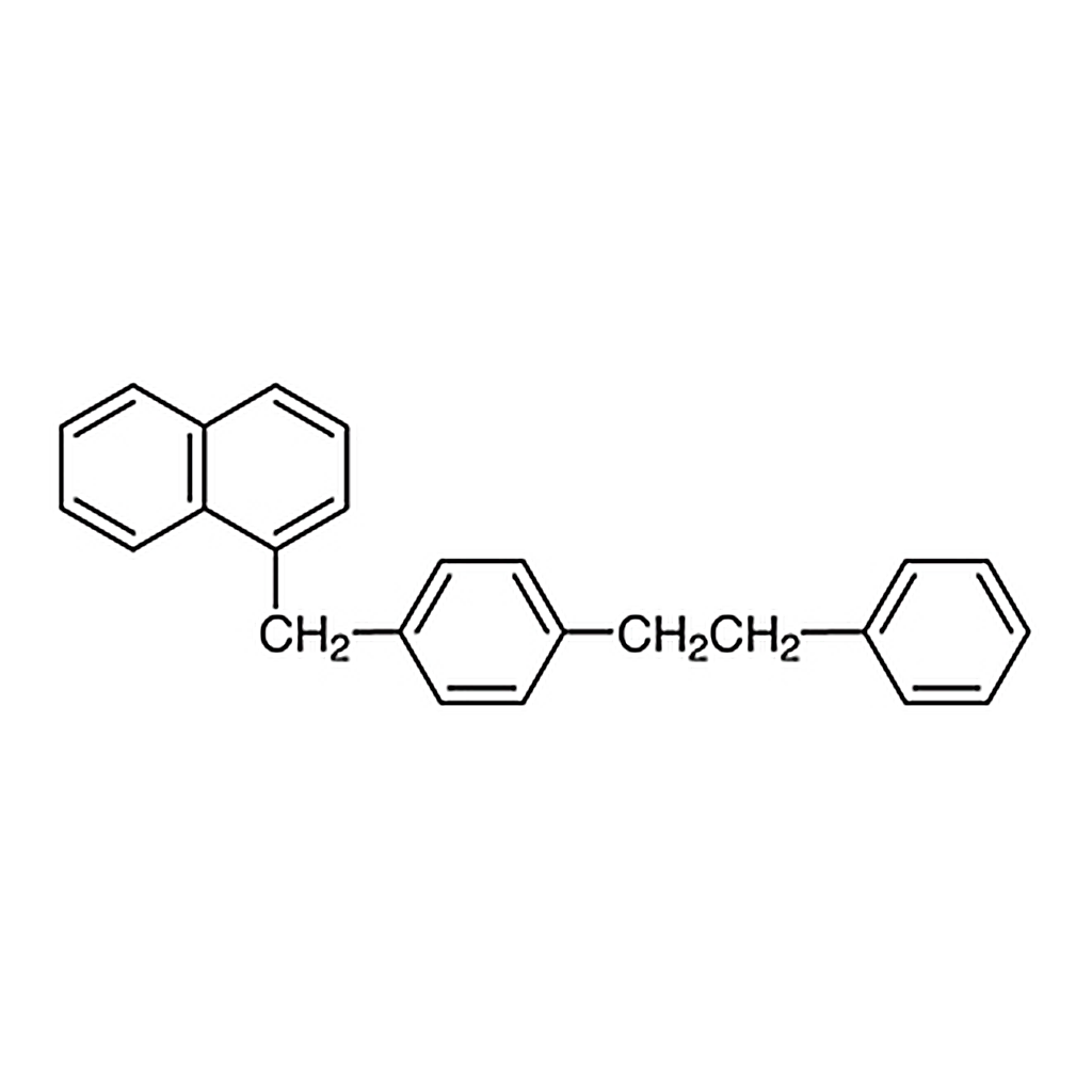 TCI 1-[4-(2-Phenylethyl)benzyl]naphthalene