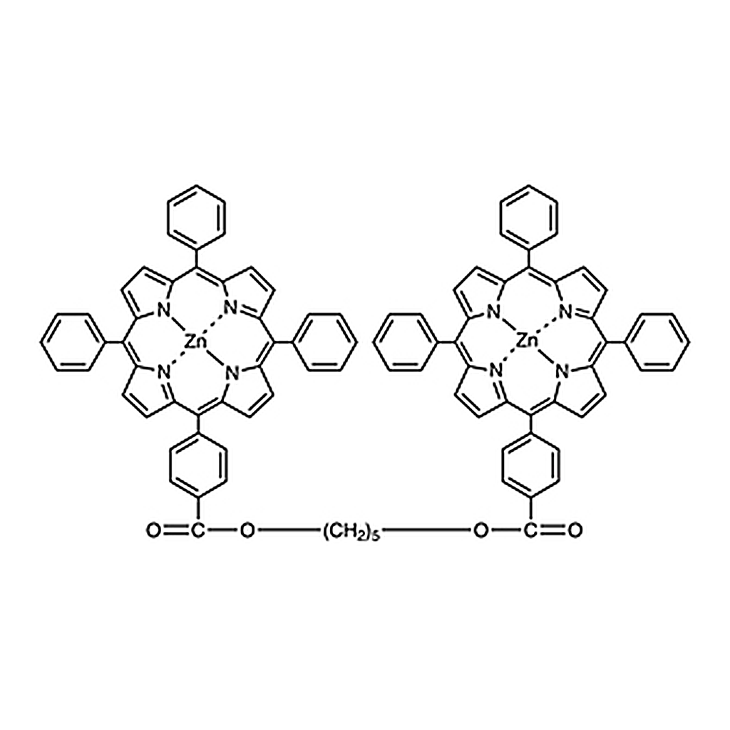 TCI Pentamethylene Bis[4-(10,15,20-triphenylporphyrin-5-yl)benzoate]dizinc(II) [Reagent for application of the exciton chirality method]