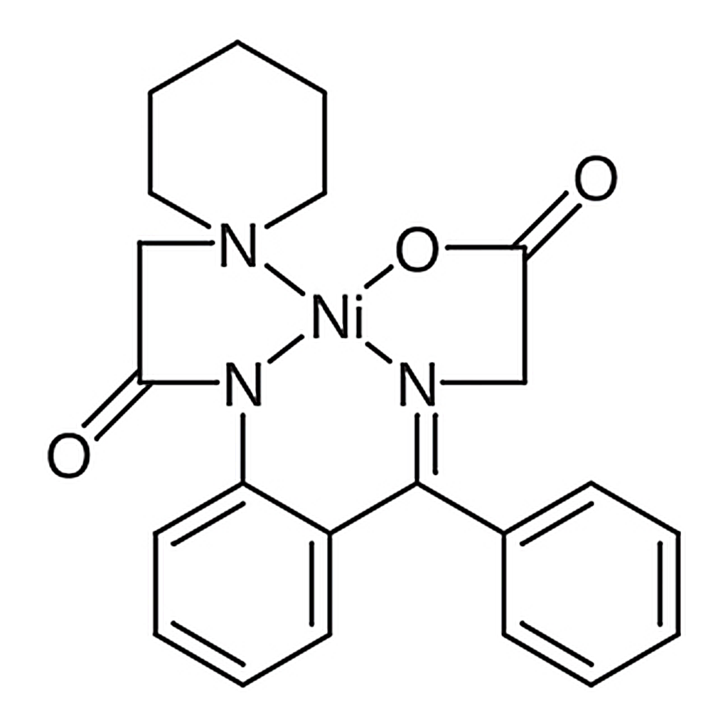 TCI [N-[α-[2-(Piperidinoacetamido)phenyl]benzylidene]glycinato]nickel