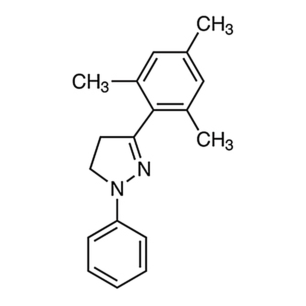 TCI 1-Phenyl-3-(2,4,6-trimethylphenyl)-2-pyrazoline
