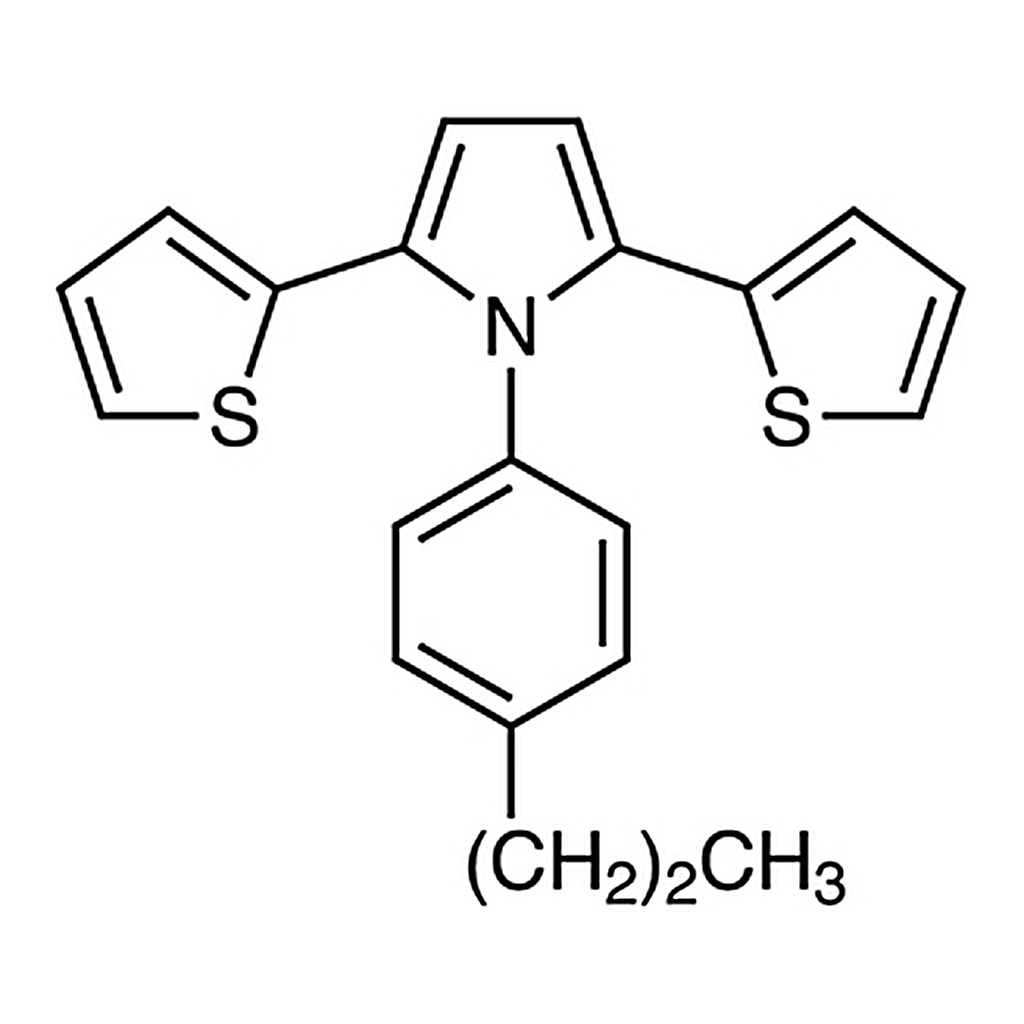 TCI 1-(4-Propylphenyl)-2,5-di(2-thienyl)-1H-pyrrole
