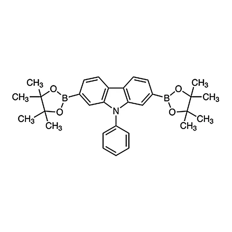 TCI 9-Phenyl-2,7-bis(4,4,5,5-tetramethyl-1,3,2-dioxaborolan-2-yl)-9H-carbazole