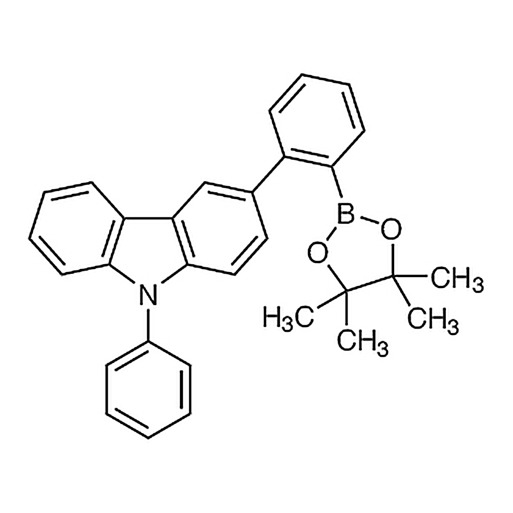 TCI 9-Phenyl-3-[2-(4,4,5,5-tetramethyl-1,3,2-dioxaborolan-2-yl)phenyl]-9H-carbazole