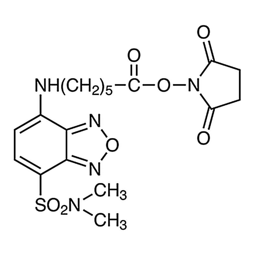 TCI Succinimidyl 6-[[7-(N,N-Dimethylaminosulfonyl)-2,1,3-benzoxadiazol-4-yl]amino]hexanoate