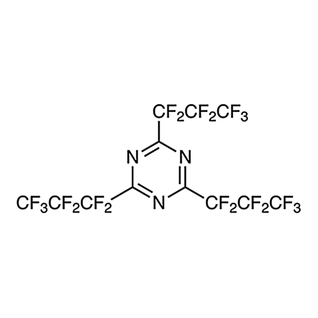 TCI 2,4,6-Tris(heptafluoropropyl)-1,3,5-triazine