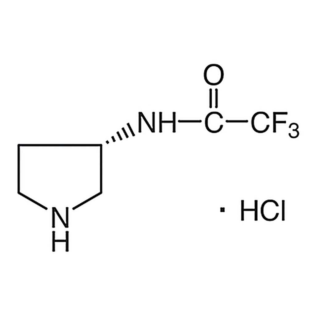 TCI (3S)-(-)-3-(Trifluoroacetamido)pyrrolidine Hydrochloride