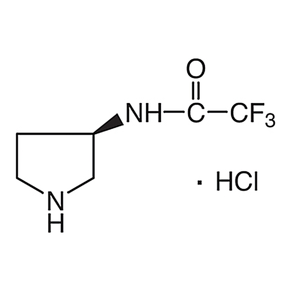 TCI (3R)-(+)-3-(Trifluoroacetamido)pyrrolidine Hydrochloride