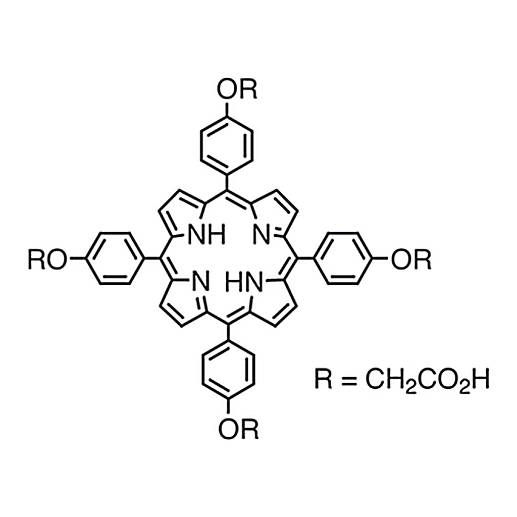 TCI 5,10,15,20-Tetrakis(4-carboxymethyloxyphenyl)porphyrin