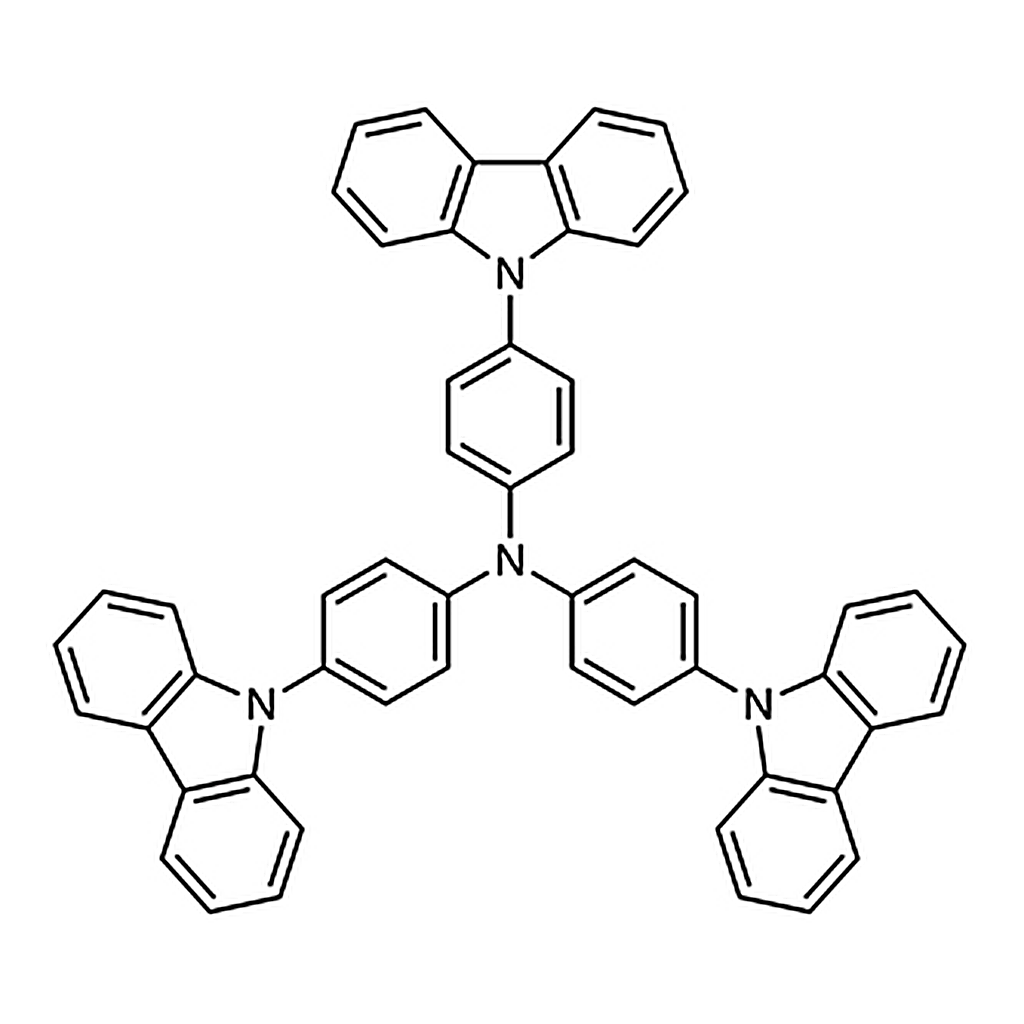TCI 4,4',4''-Tri-9-carbazolyltriphenylamine (purified by sublimation)