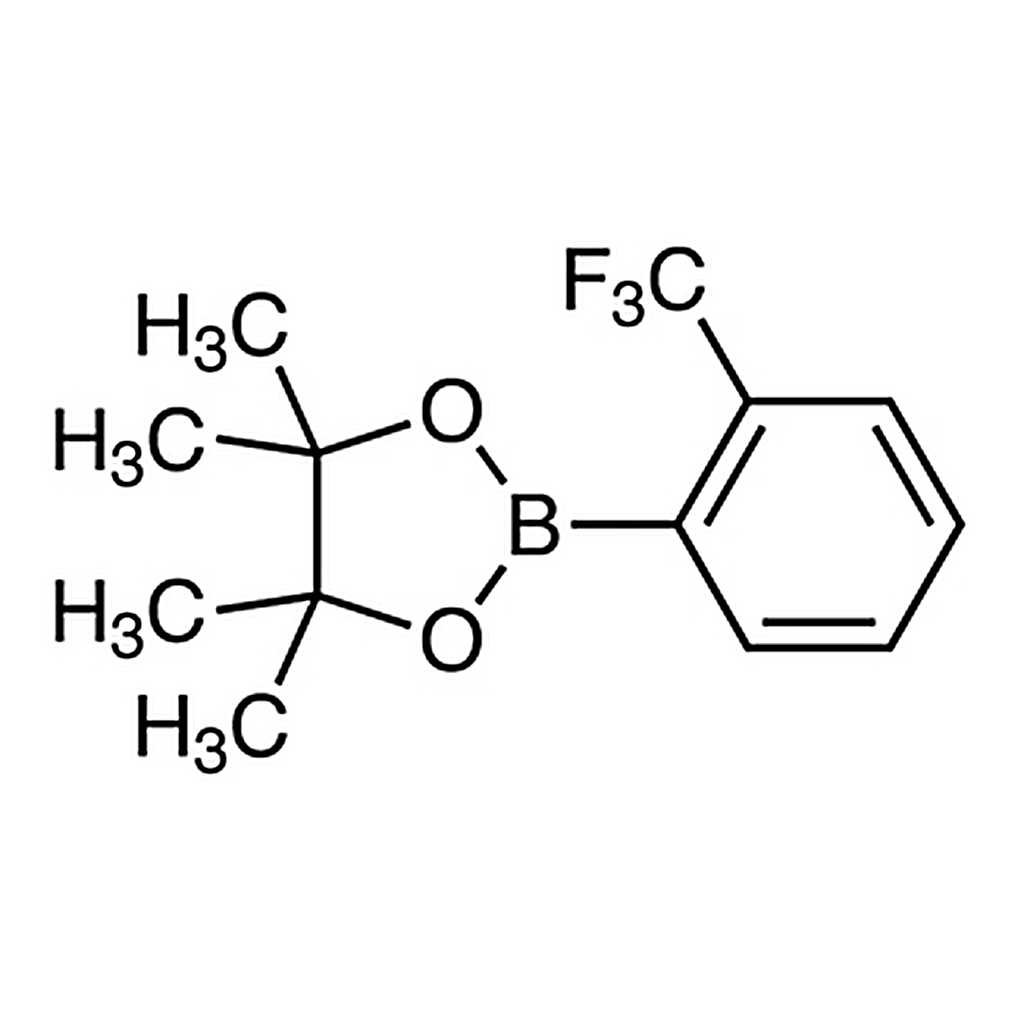 TCI 2-[2-(Trifluoromethyl)phenyl]-4,4,5,5-tetramethyl-1,3,2-dioxaborolane