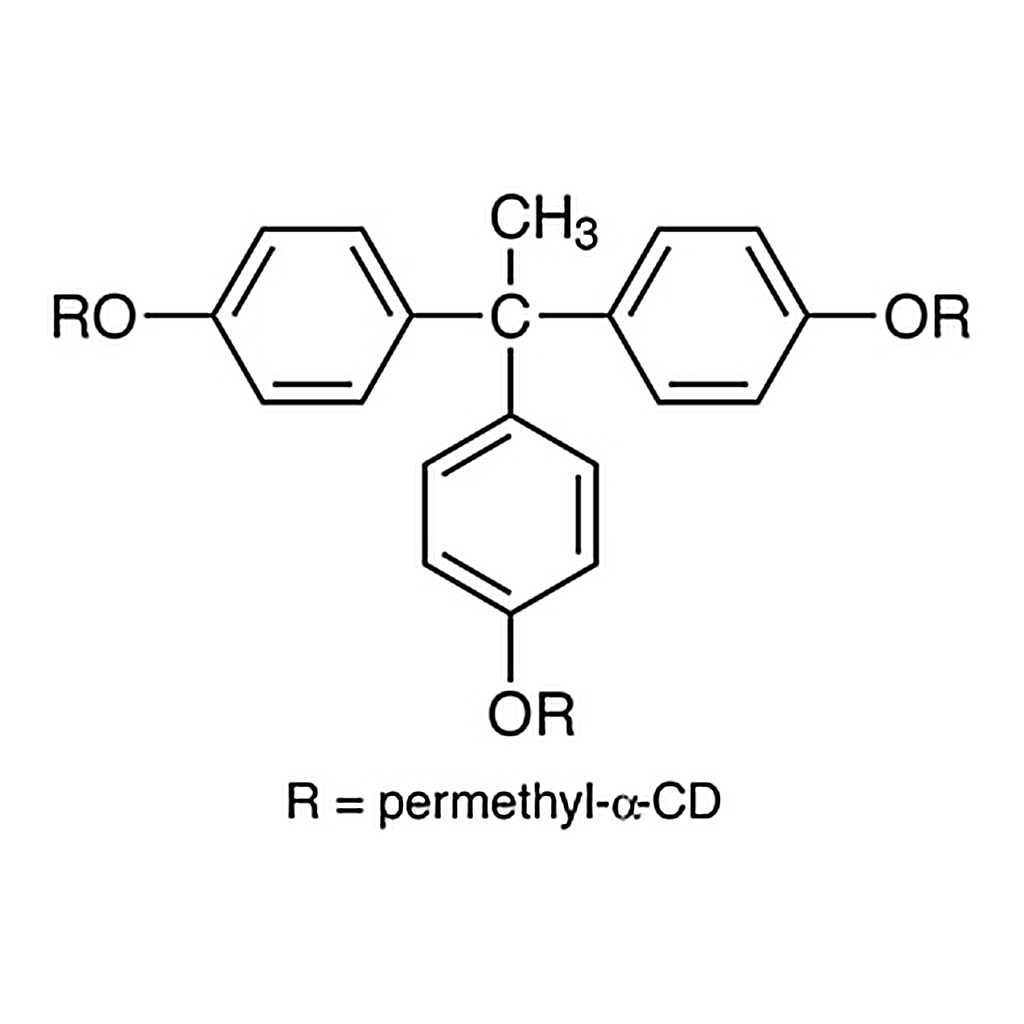 TCI 1,1,1-Tris[4-(per-O-methyl-α-cyclodextrin-6-yloxy)phenyl]ethane