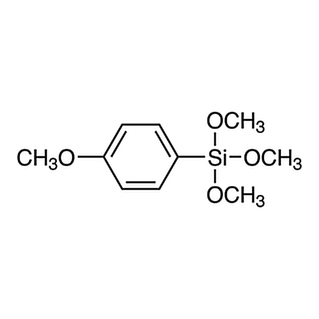 TCI Trimethoxy(4-methoxyphenyl)silane