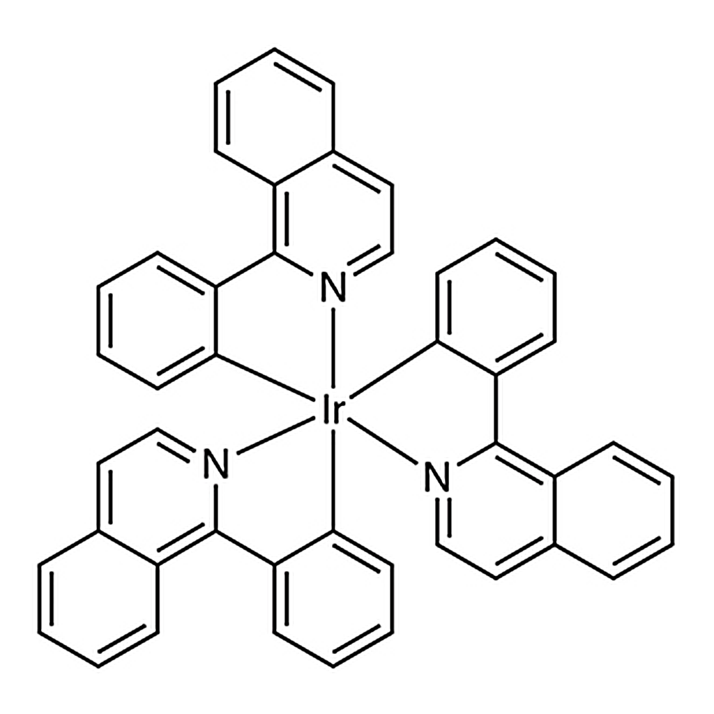 TCI Tris[1-phenylisoquinoline-C2,N]iridium(III) (purified by sublimation)