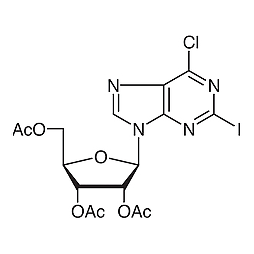 TCI 2',3',5'-Tri-O-acetyl-6-chloro-2-iodopurine Riboside