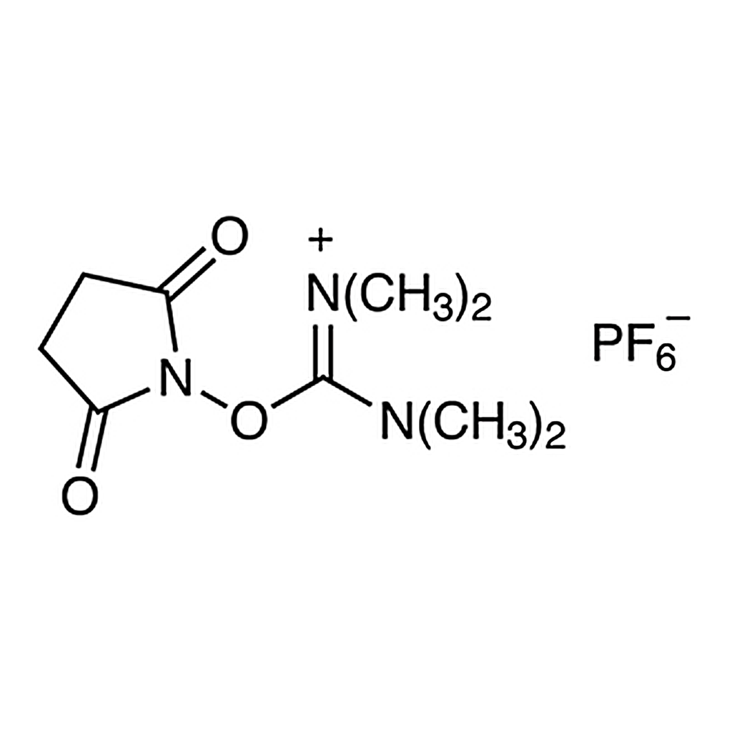 TCI N,N,N',N'-Tetramethyl-O-(N-succinimidyl)uronium Hexafluorophosphate