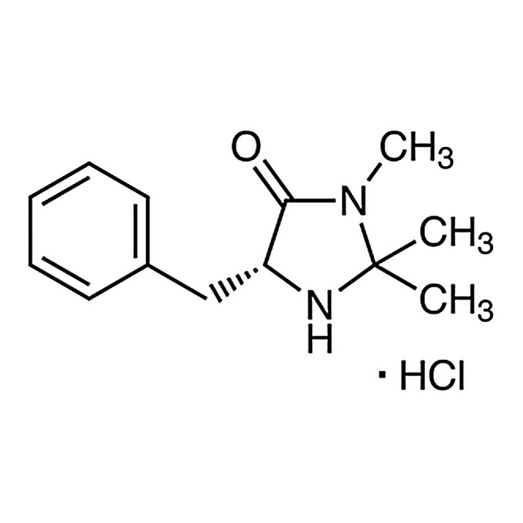TCI (R)-(+)-5-Benzyl-2,2,3-trimethyl-4-imidazolidinone Hydrochloride