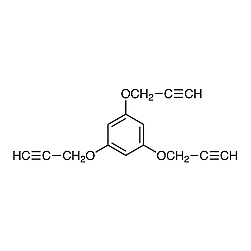 TCI 1,3,5-Tris(2-propynyloxy)benzene