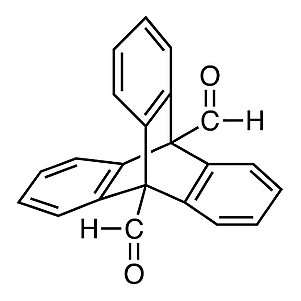 TCI Triptycene-9,10-dicarboxaldehyde