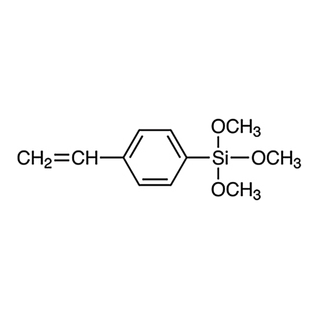 TCI Trimethoxy(4-vinylphenyl)silane