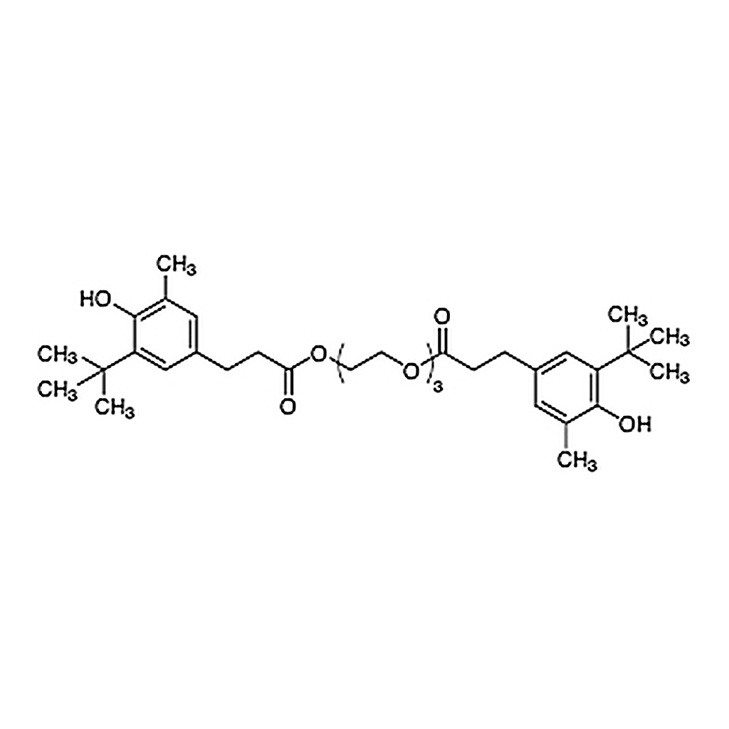 TCI Triethylene Glycol Bis[3-(3-tert-butyl-4-hydroxy-5-methylphenyl)propionate]
