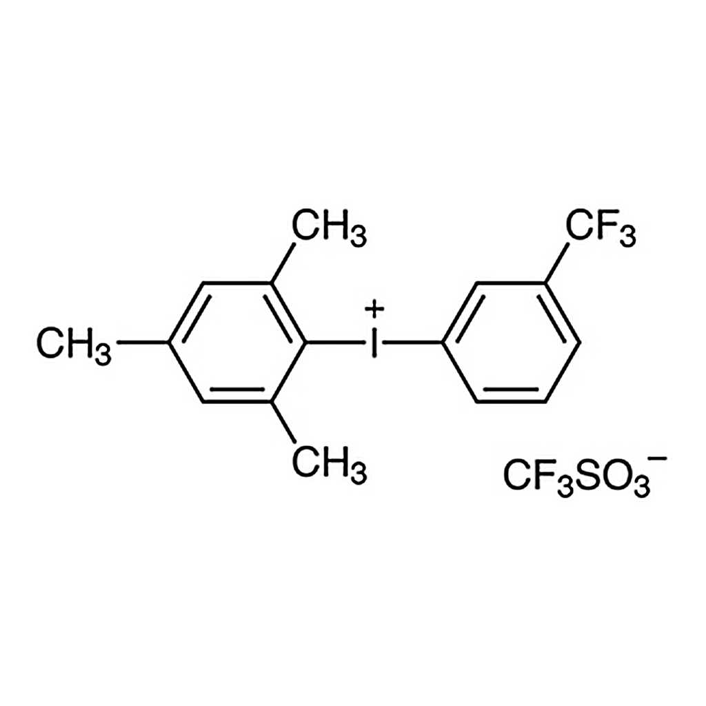 TCI [3-(Trifluoromethyl)phenyl](2,4,6-trimethylphenyl)iodonium Trifluoromethanesulfonate
