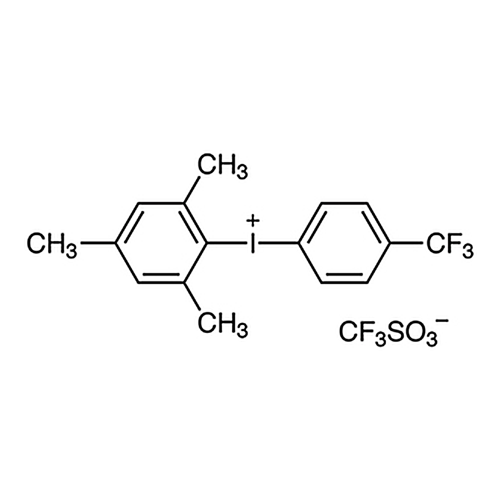 TCI [4-(Trifluoromethyl)phenyl](2,4,6-trimethylphenyl)iodonium Trifluoromethanesulfonate