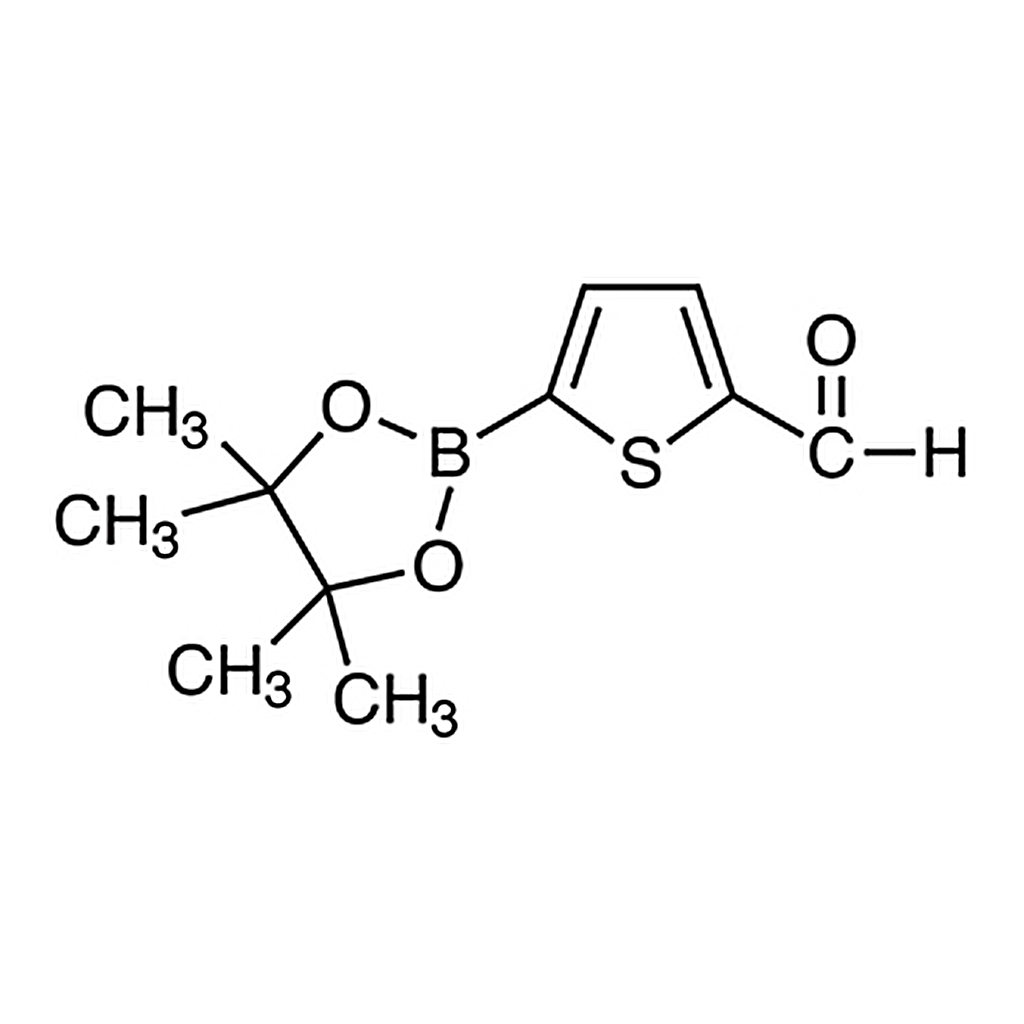 TCI 5-(4,4,5,5-Tetramethyl-1,3,2-dioxaborolan-2-yl)thiophene-2-carboxaldehyde