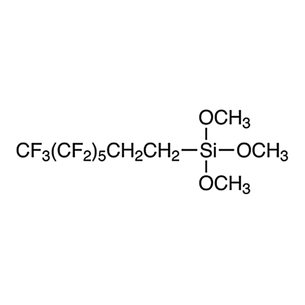 TCI Trimethoxy(1H,1H,2H,2H-tridecafluoro-n-octyl)silane