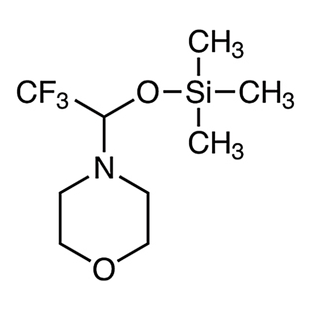 TCI 4-[2,2,2-Trifluoro-1-[(trimethylsilyl)oxy]ethyl]morpholine
