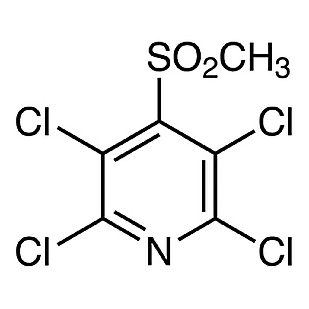 TCI 2,3,5,6-Tetrachloro-4-(methylsulfonyl)pyridine