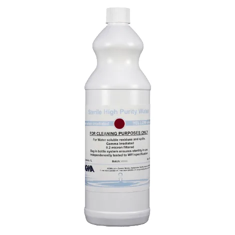 HIGH PURITY WATER 1L CAPPED BOTTLE