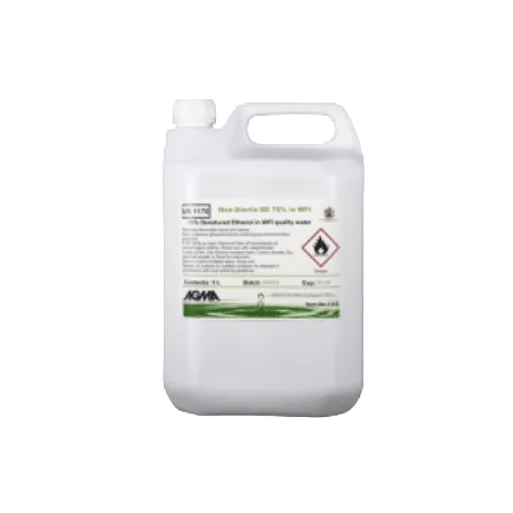 NON-STERILE DE 70% IN WFI 5L BOTTLE