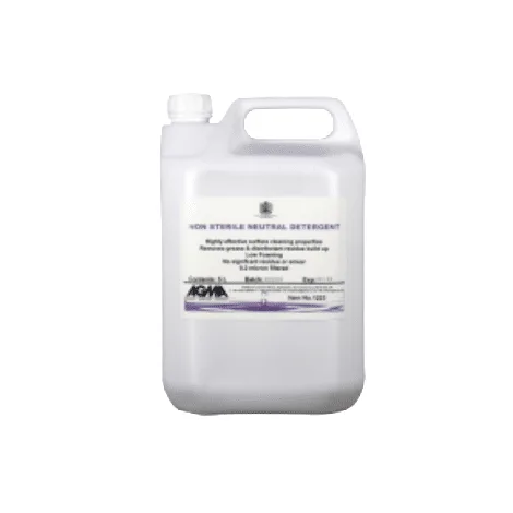 NON-STERILE NEUTRAL DETERGENT IN WFI 5L BOTTLE