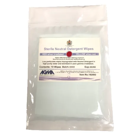 STERILE NEUTRAL DETERGENT HIGH QUALITY WIPES 68 GSM