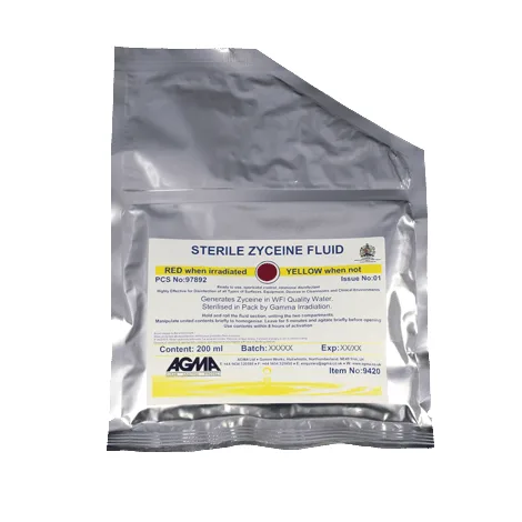 STERILE ZYCEINE IN WFI 200ML LIQUID POUCH