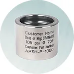 LASER-ETCHED HOSE COLLARS