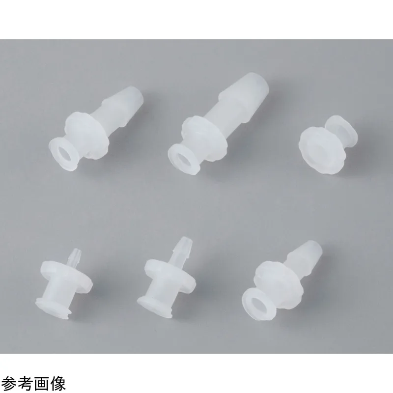 AS ONE Female Lure Fitting (PVDF·for Soft Tube), 암 루어피팅 (PVDF제, 연질튜브용)