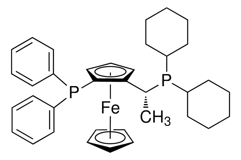Merck (R)-1-[(SP)-2-(Diphenylphosphino)ferrocenyl]ethyldicyclohexylphosphine