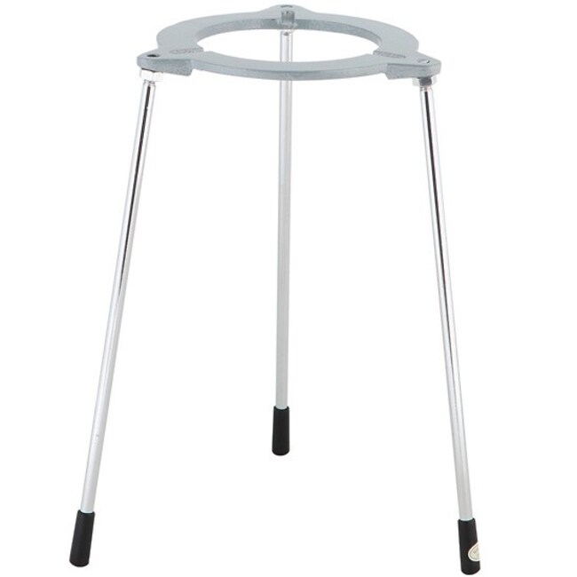 Thermo Fisher Scientific Tripod Bunsen Burner Stand, 4 in. Ring Diameter, 9 in. Height
