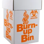 Thermo Fisher Scientific Burn-up Bin Biohazard Waste Boxes