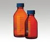 AS ONE Screw-Top Bottle Round Type Dark Amber (DURAN ® ·017210), 듀란 스크루캡병(원형 다갈색)